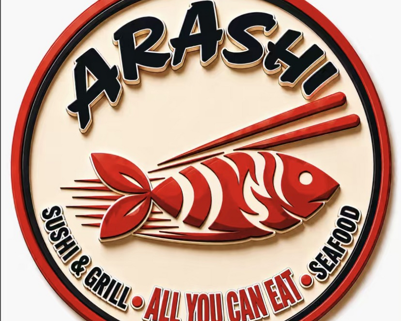 Arashi Sushi & Hibachi  All You Can Eat logo